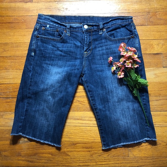 Lucky Brand Pants - Lucky Brand Sweet N Low Raw Edge Bermudas- 6/28